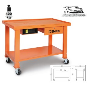 Carrello per cambi/trasmissioni con recupero liquidi - Beta CB52