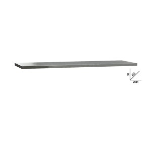 2-m-long worktop made of stainless steel coated MDF  for workshop equipment combination C45 - Beta C45PX/3-2,0MT