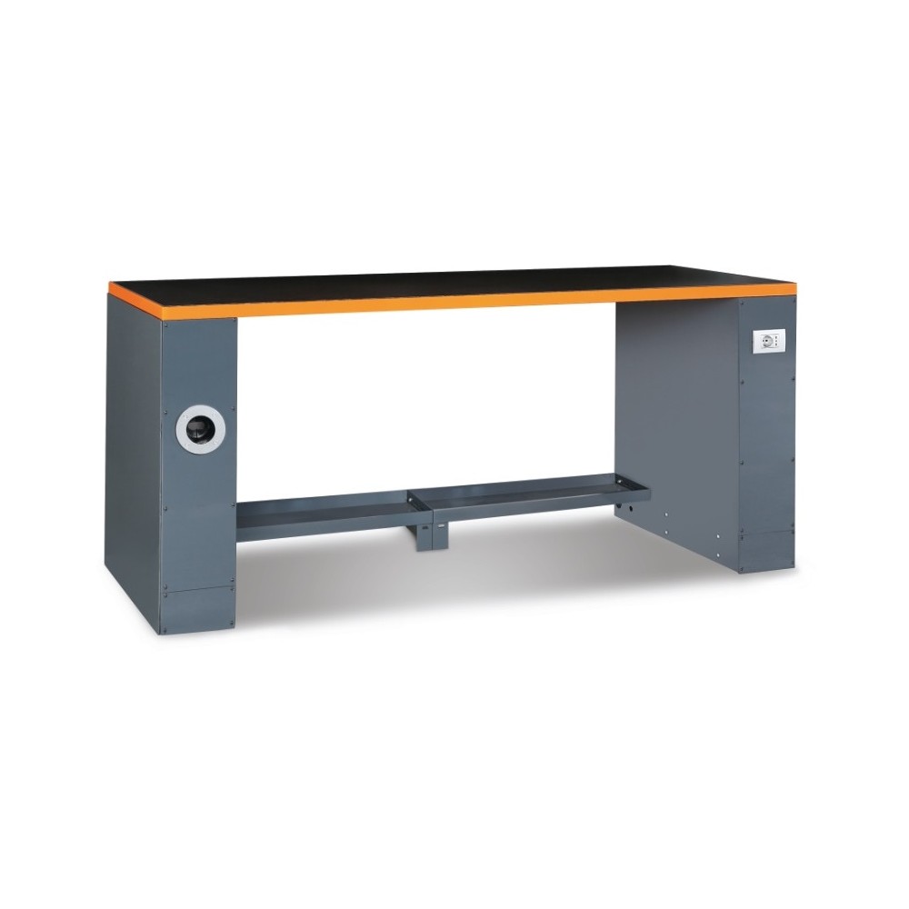 2-m-long workbench, for workshop equipment combination RSC55 - Beta C55PRO B/2