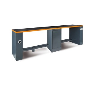 Stół warsztatowy podwójny 4 metry z nogą środkową - RSC55 C55PRO B-D4