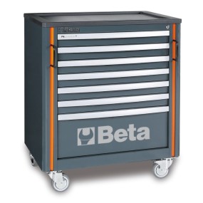 Ящик инструментальный на колесиках с семью выдвижными ящиками к набору оборудования для мастерских - Beta C55C7