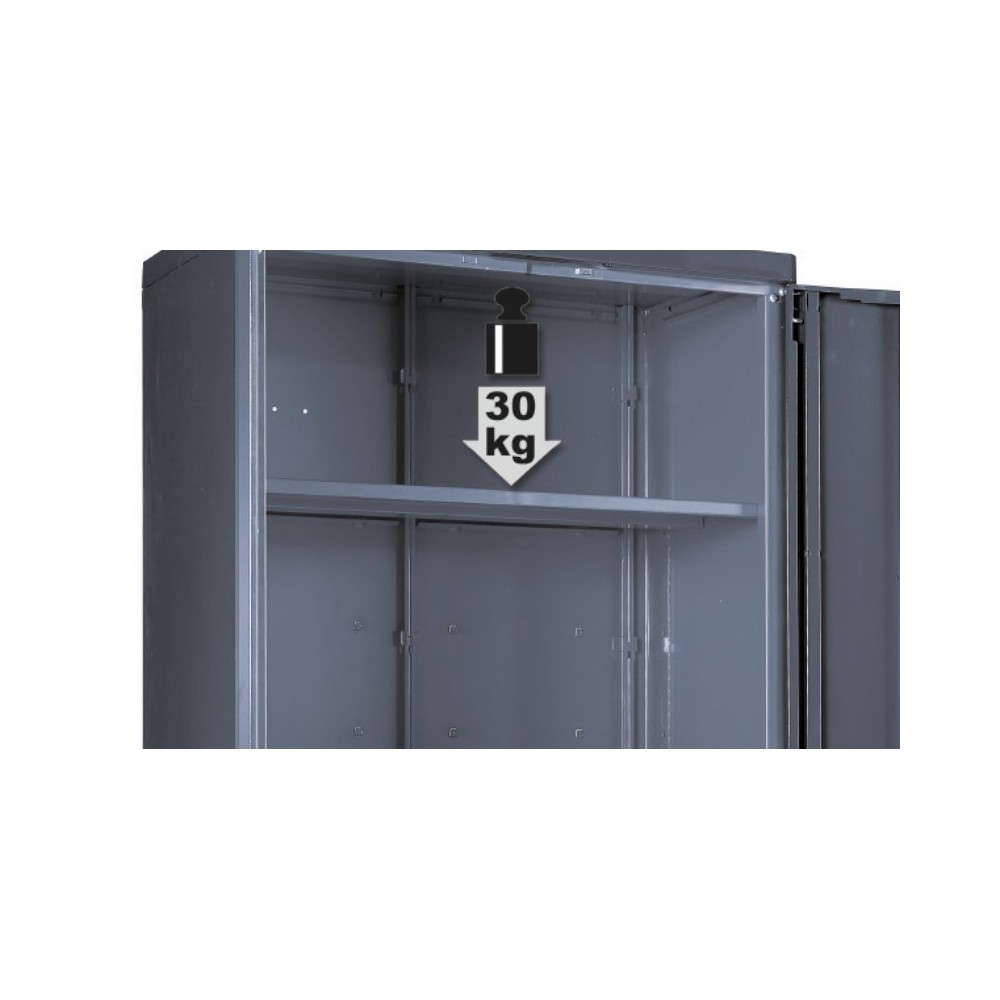 Однодверный металлический шкаф для инструмента, для комплекта мебели для гаража - Beta C55A1