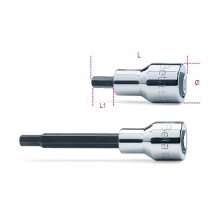 DOUILLE PORTE-EMBOUT 1/2 6 PANS 8MM-SERIELONGUE