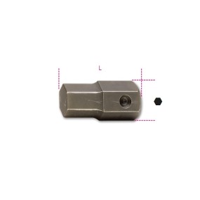 727 /ES22-19-EMBOUT CHOCS HEXAG.-22-19MM