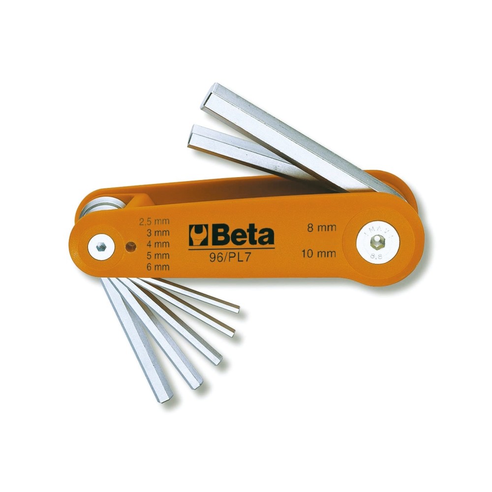Serie di 7 chiavi a brugola con impugnatura - Beta 96/BG7