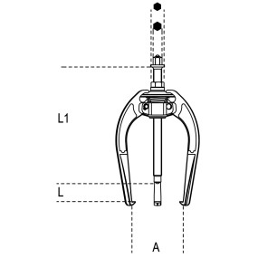 Estrattori a tre griffe autoserranti - Beta 1517