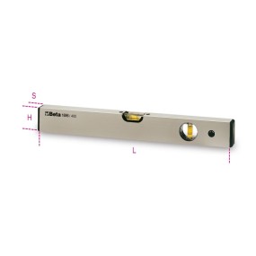 1696 200-SPIRIT LEVELS PROFILE ALUMINIUM