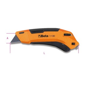 Safety utility knife with...