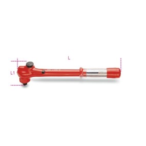 Click-type torque wrench with reversible ratchet - Beta 606MQ/50