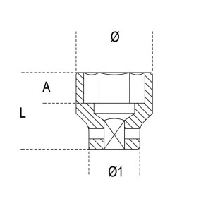 Dopsleutels zeskant - Beta 920MQ/A