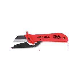 Cable stripping knife, insulated - Beta 1777MQ/U