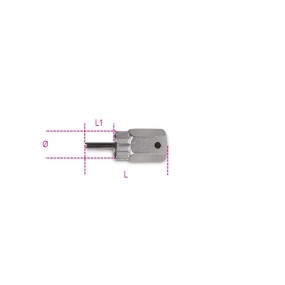 Κλειδί αφαίρεσης ελεύθερου Shimano, κασσέτα με οδηγό πείρο, επινικελωμένο - Beta 3984/3