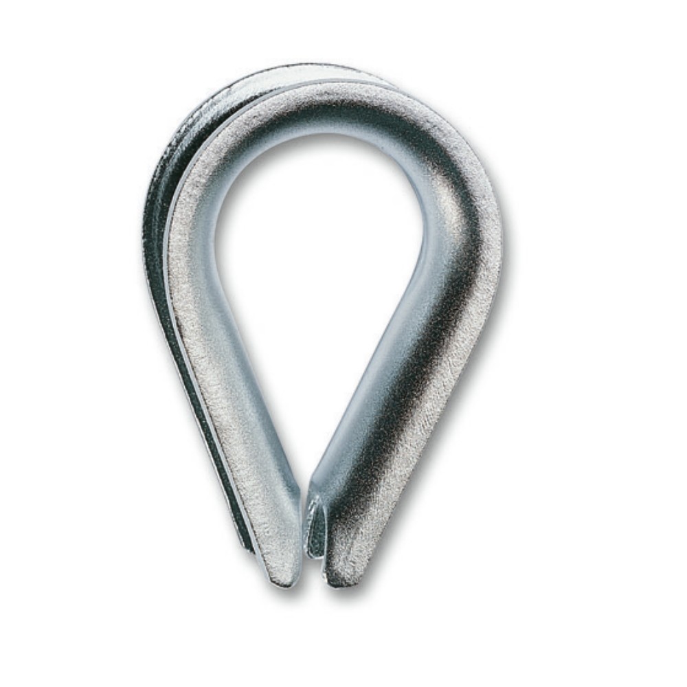 Guardacables forma corazón, tipo pesado, zincados - Beta artículo 8021 3