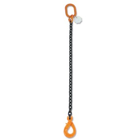Élingue chaîne à 1 brin chaîne à 1 bras, avec crochet Self-Locking, grade 8 - Beta 8091SL