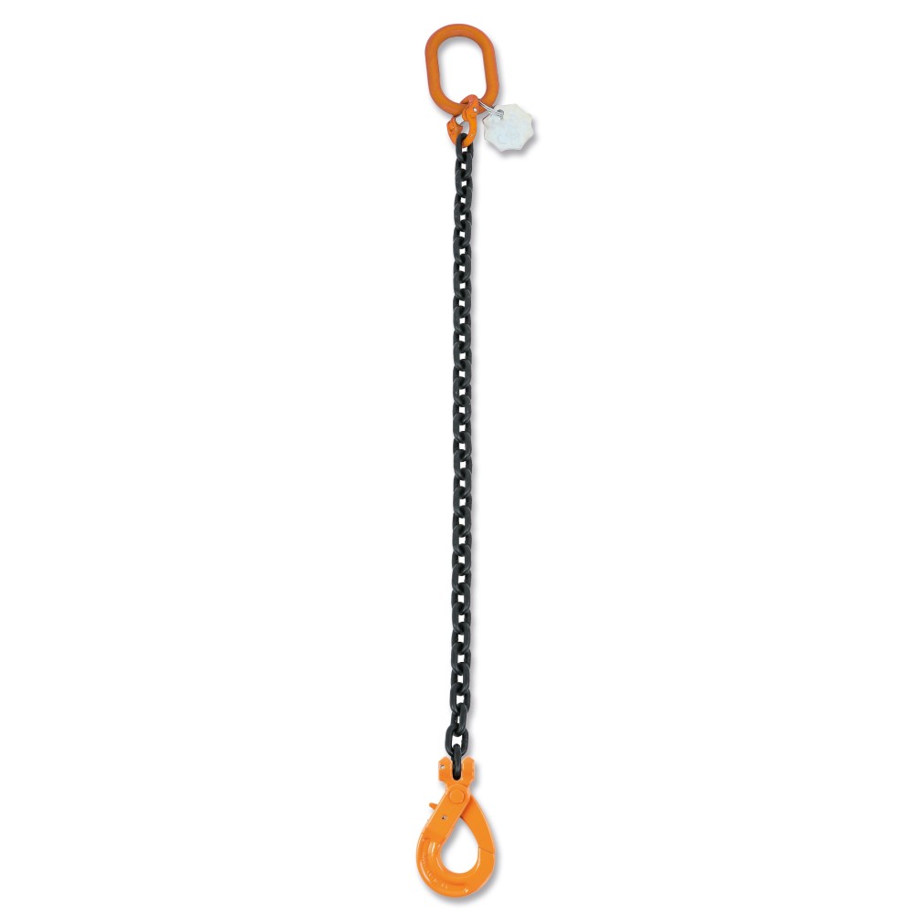 Lifting chain slings, 1 leg, self-locking hook, grade 8 - Beta 8091SL