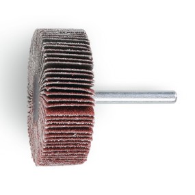 Ruote a lamelle con gambo Lamelle in tela abrasiva al corindone - BetaABRASIVES 11266