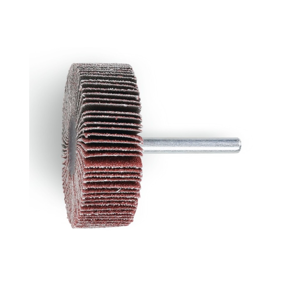 Ruote a lamelle con gambo Lamelle in tela abrasiva al corindone - BetaABRASIVES 11266