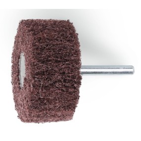 Ruote in tessuto non tessuto abrasivo con gambo Tessuto in fibre sintetiche al corindone - BetaABRASIVES 11271A