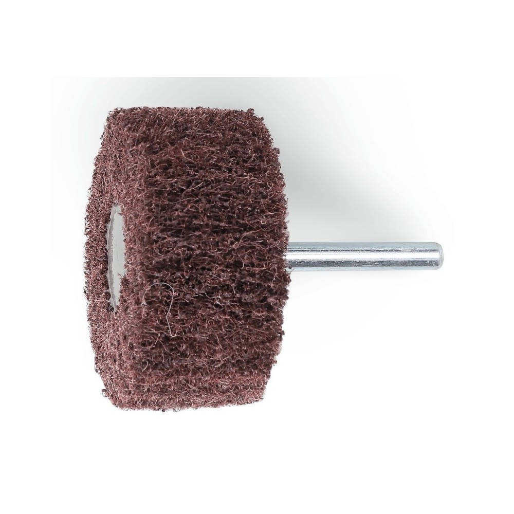 Ruote in tessuto non tessuto abrasivo con gambo Tessuto in fibre sintetiche al corindone - BetaABRASIVES 11271A