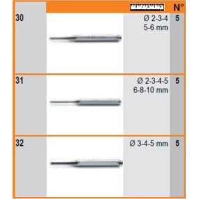 Espositore da parete con 75 utensili a percussione - SHOPinShop 38/DS1