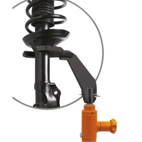 Shock absorber support for...