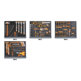 Composition de 133 outils pour la maintenance industrielle en plateaux mousse compacte - Beta 5935VI/2MB