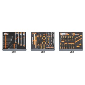 Набор из 98 инструментов в ложементах из пеноматериала ЭВА для ремонта автомобилей - Beta 5935VG/1MB