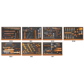 Werkzeugsortiment, 333-teilig, in Schaumeinsätzen - Beta 5988ROAD/7M