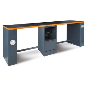 Двойная ножка для рабочего стола под набор мебели для мастерских RSC55 - Beta C55B/GDP