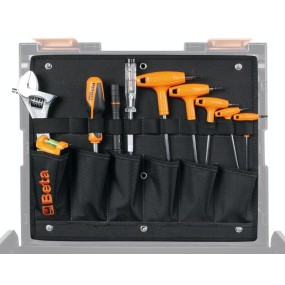 Surtido de 116 herramientas para maletín porta-herramientas COMBO C99V3/2C, en