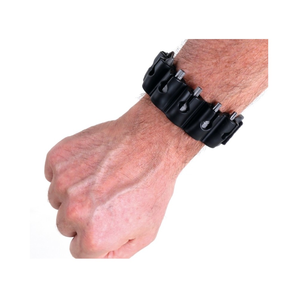 Jeu de 6 inserts en bracelet de tissu avec crochet magnétique - Beta 861PB/