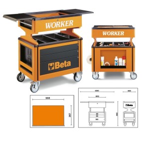 Chariot à outils de travail - Beta C35 - 3500