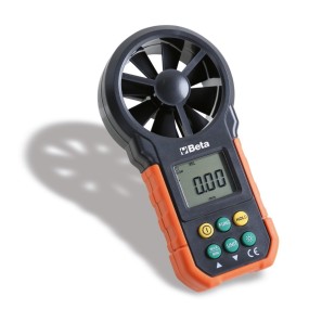 Digital anemometer with fan...