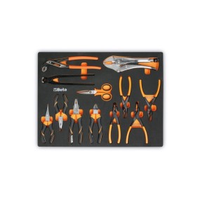EVA foam tray with pliers and cutting tools - Beta MM129