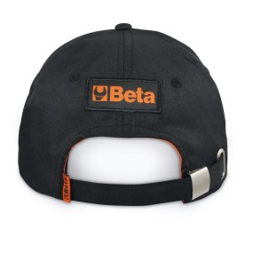 καπέλο με καμπυλωτό γείσο, μαύρο - Beta 7982N