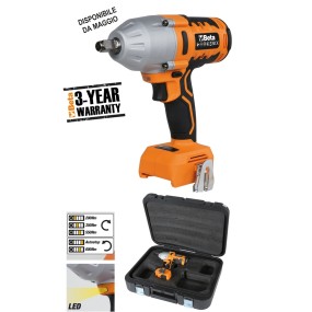 Reversible impact wrench, 20V, BRUSHLESS, with 1/2" drive - 600 Nm (machine body