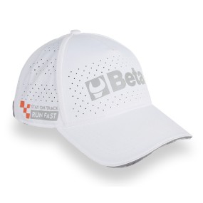 Cappellino Beta da baseball bianco con visiera curva - BETACollection 9525WB