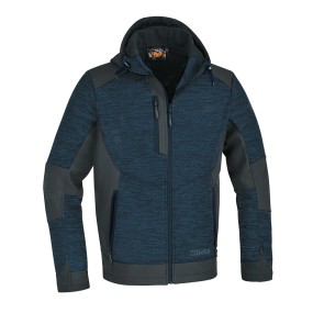 Technisches Sweatshirt aus Fleece mit Einsätzen aus Softshell-Gewebe - Beta 7637B